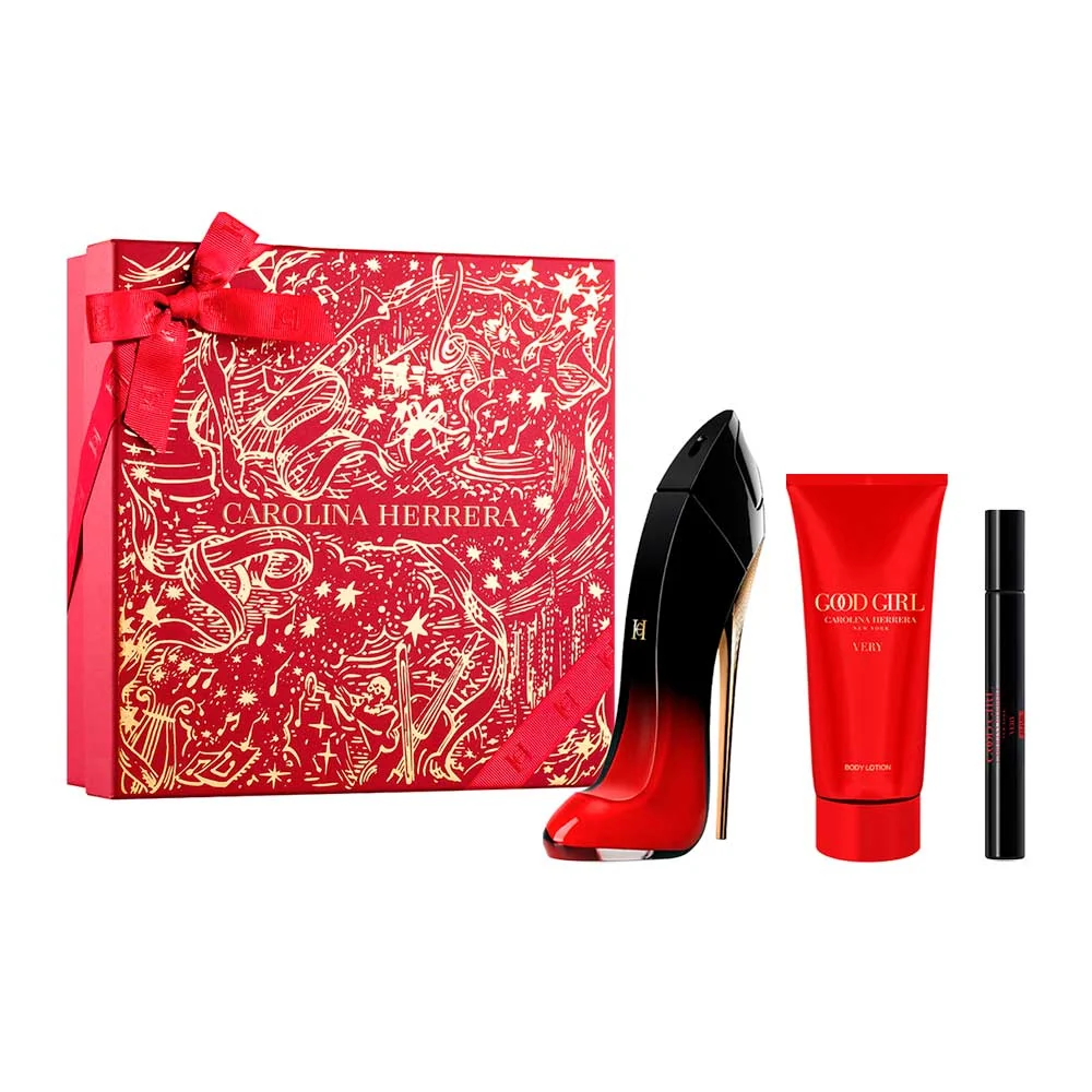 CAROLINA HERRERA VERY GOOD GIRL ELIXIR 3 PIEZAS EDP 80ML DAMA