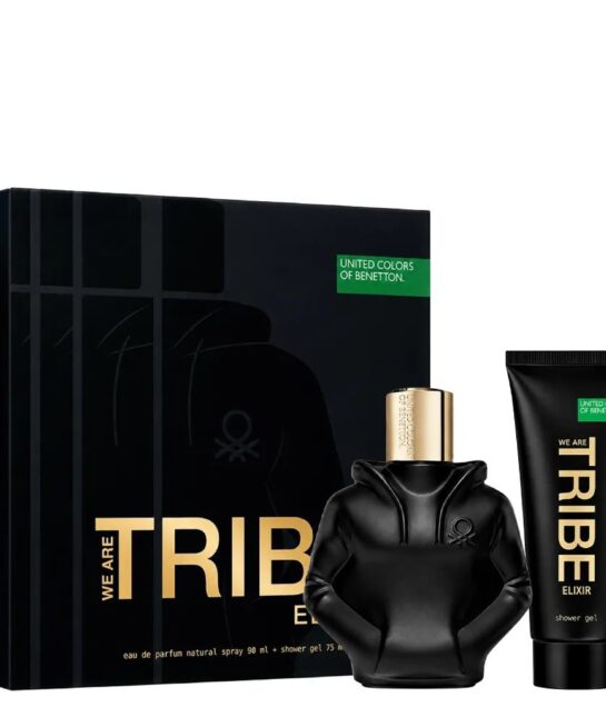 BENETTON UNITED COLORS WE ARE TRIBE ELIXIR 2 PIEZAS EDP 90ML CABALLERO